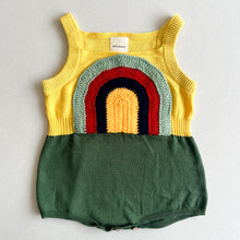 Load image into Gallery viewer, Knit Planet Rainbow Romper - 2-3 years
