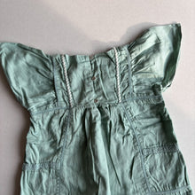 Load image into Gallery viewer, Monsoon Turquoise Embroidered Smock - 2-3 years
