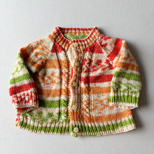Load image into Gallery viewer, Handknit Cardigan - 0-6 months
