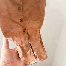 Load image into Gallery viewer, H&amp;M Brown Button Down Top &amp; Shorts Set - 2-3 years
