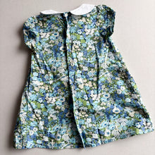 Load image into Gallery viewer, Blue &amp; Green Floral Tunic - 1-2 years
