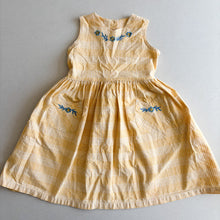 Load image into Gallery viewer, Vintage Gingham Cotton Dress - 4-5 years
