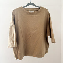 Load image into Gallery viewer, The Simple Folk Beige Boxy T-Shirt - 4-5 years
