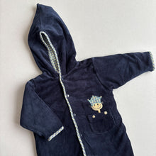 Load image into Gallery viewer, Vintage Blue Snowsuit  - 6 Months
