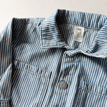 Load image into Gallery viewer, Zara Stripe Shacket - 6-9 months (BNWT)
