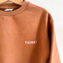 Load image into Gallery viewer, Zara Brown 'Think' Sweater - 2-3 years
