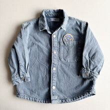 Load image into Gallery viewer, Zara Denim Overshirt - 18-24 months

