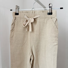 Load image into Gallery viewer, Little Cotton Clothes Beige Cotton Trousers - 4-5 years
