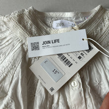 Load image into Gallery viewer, Zara White Blouse - 9-12 months (BNWT)

