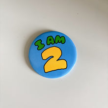 Load image into Gallery viewer, Vintage 2nd Birthday Badges
