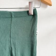 Load image into Gallery viewer, Kidly Green Ribbed Leggings - 3-4 years
