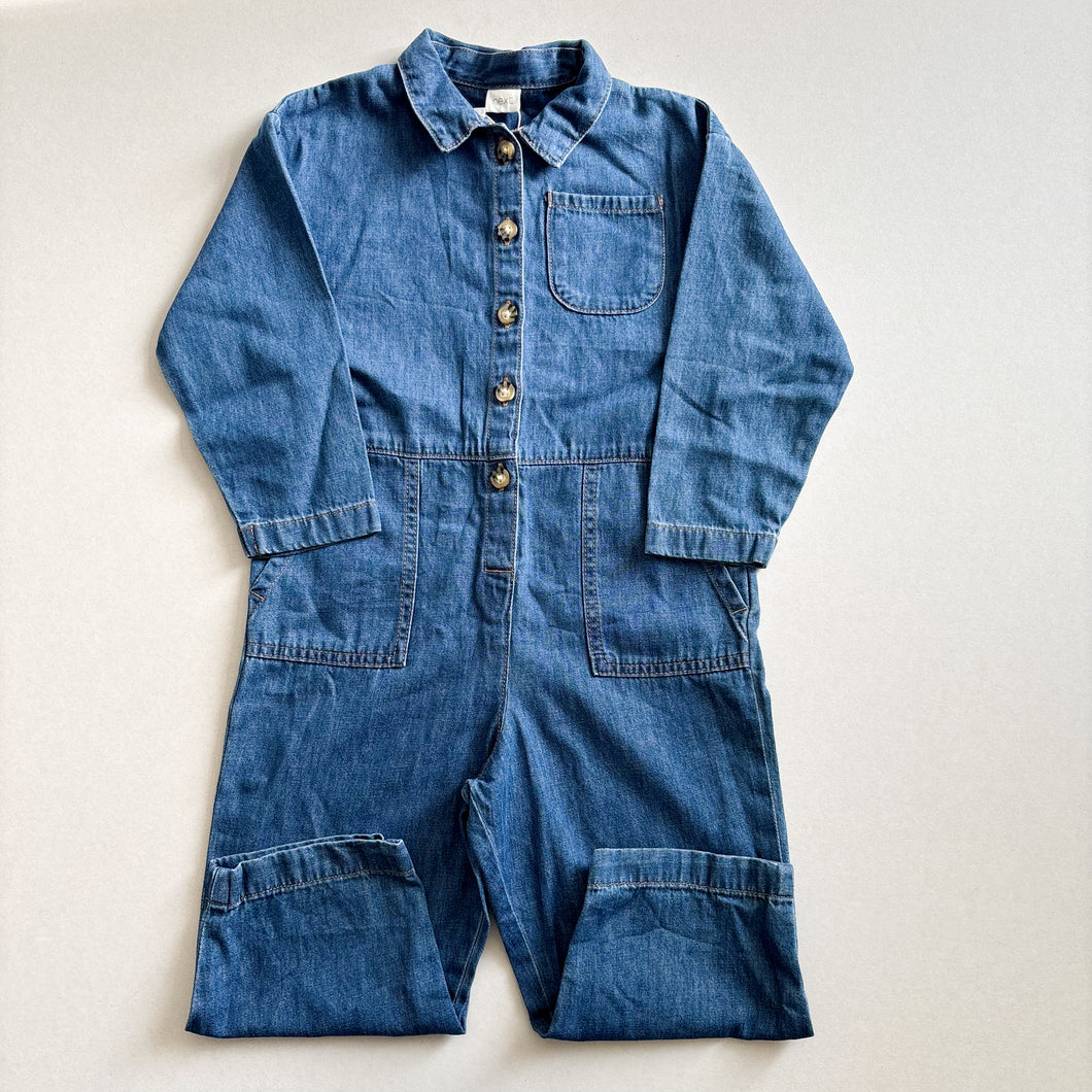 Next Denim Style Boilersuit - 2-3 years