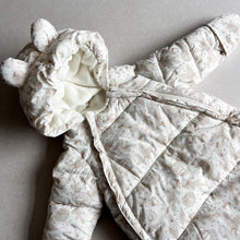 Load image into Gallery viewer, H&amp;M Woodland All in One Pramsuit - 2-4 months
