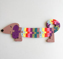Load image into Gallery viewer, Orange Tree Toys Alphabet Dog Puzzle
