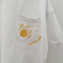 Load image into Gallery viewer, Reserved White Sun cropped T-Shirt - 8-9 years
