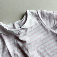 Load image into Gallery viewer, Jacadi Pink Stripe Top - 12-18 months*

