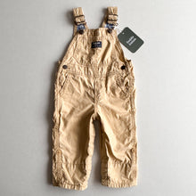 Load image into Gallery viewer, Oshkosh Beige Dungarees - 12 months

