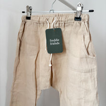 Load image into Gallery viewer, The Simple Folk Beige Linen Trousers - 4-5 years
