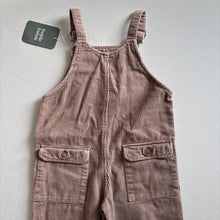 Load image into Gallery viewer, Zara Cord Dungarees - 2-3 years
