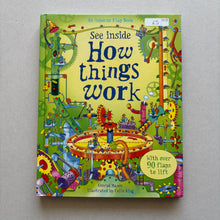 Load image into Gallery viewer, Usbourne How Things Work Hardback Book
