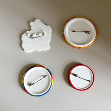 Load image into Gallery viewer, Vintage 4th Birthday Badges
