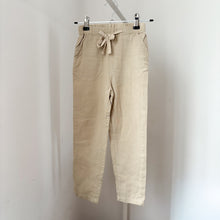 Load image into Gallery viewer, Little Cotton Clothes Beige Cotton Trousers - 4-5 years
