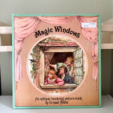 Load image into Gallery viewer, Vintage Magic Windows Revolving Picture Book (1981)
