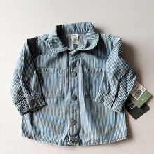 Load image into Gallery viewer, Zara Stripe Shacket - 6-9 months (BNWT)
