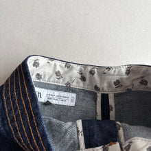 Load image into Gallery viewer, Zara Denim Skirt With Red Detail - 9 Years
