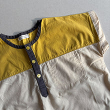 Load image into Gallery viewer, Happyology Colour Block Short Sleeve Blouse - 2-3 years
