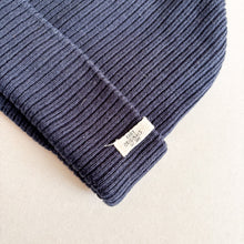 Load image into Gallery viewer, H&amp;M Navy Beanie - 1-2 years
