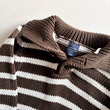 Load image into Gallery viewer, GAP Brown Stripe Knit Jumper - 12-18 months
