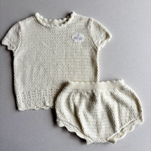 Load image into Gallery viewer, George Cream Crochet Set - 12-18 months
