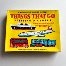 Load image into Gallery viewer, Vintage 1968 Things That Go* Puzzles
