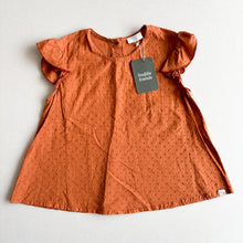 Load image into Gallery viewer, Mon Bouvo Rust Popcorn Blouse - 6 years
