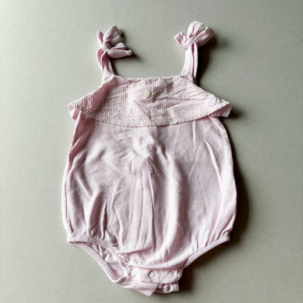 Babidu Pink Romper - 12 months