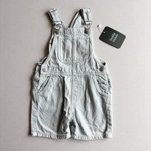Load image into Gallery viewer, Zara Mint Green Dungarees - 12-18 months
