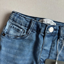 Load image into Gallery viewer, Zara Blue Denim Shorts - 2-3 years
