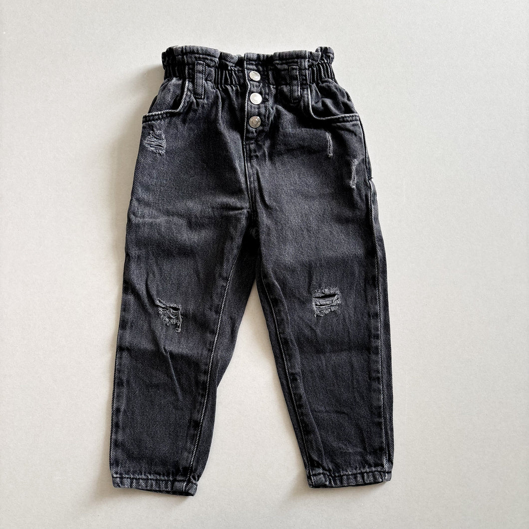 Zara Paperbag Jeans - 2-3 years