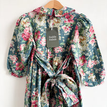 Load image into Gallery viewer, Vintage Blue Floral Dress - 4 years

