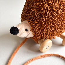 Load image into Gallery viewer, Pull Along Hedgehog
