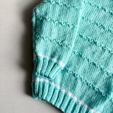Load image into Gallery viewer, Handknit Blue Jumper - 1-2 years

