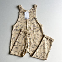 Load image into Gallery viewer, H&amp;M Dinosaur Dunagrees - 2-3 years (BNWT)

