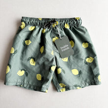 Load image into Gallery viewer, Zara Lemon Swim Shorts - 4-6 years
