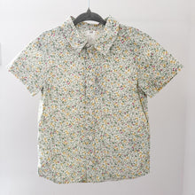 Load image into Gallery viewer, H&amp;M Green Floral Shirt - 2-3 years
