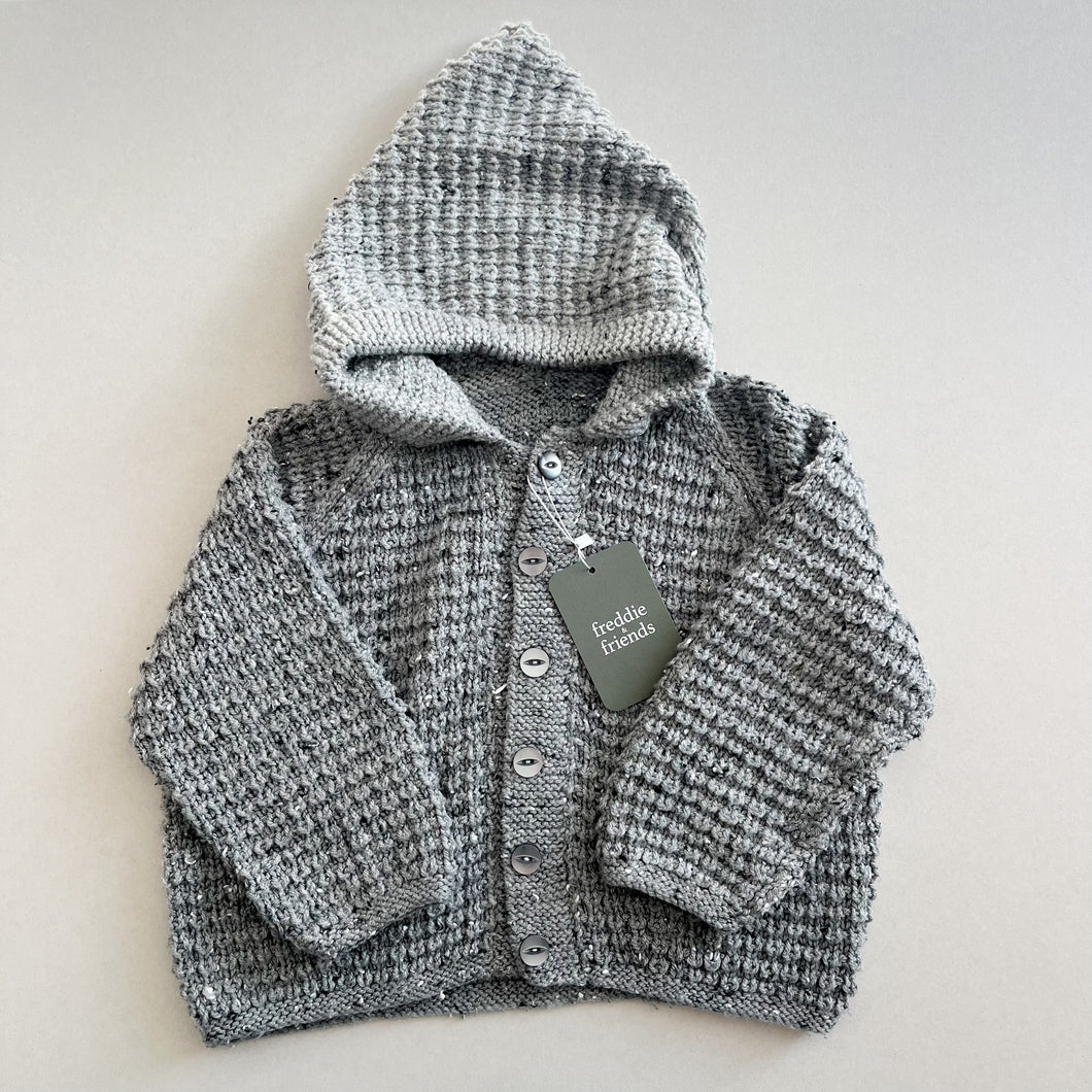 Handknit Cardigan - 3-4 years