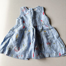 Load image into Gallery viewer, GAP Blue Dress - 6-12 months
