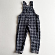 Load image into Gallery viewer, Next Plaid Dungarees - 2-3 years
