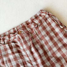 Load image into Gallery viewer, Olivier London Brown Gingham Shorts - 7 years
