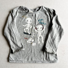 Load image into Gallery viewer, Zara Skeletons Long Sleeve T-Shirt - 2-3 years
